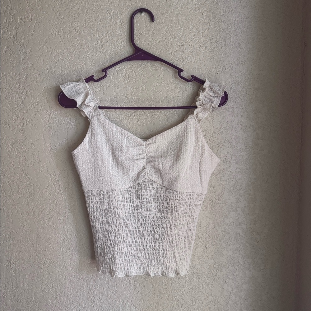 Francesca’s Cream White Top